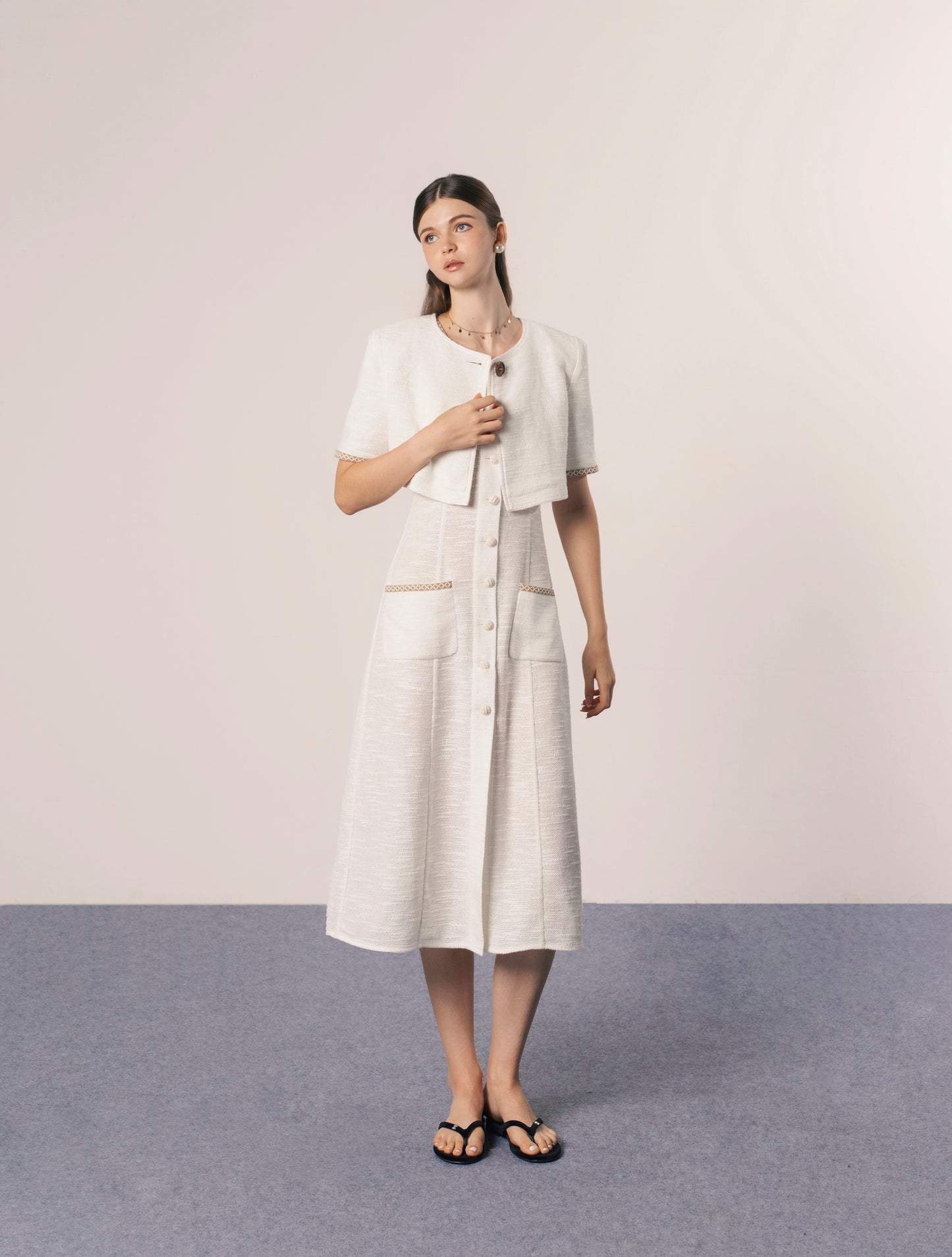 THE ALBA MIDI DRESS