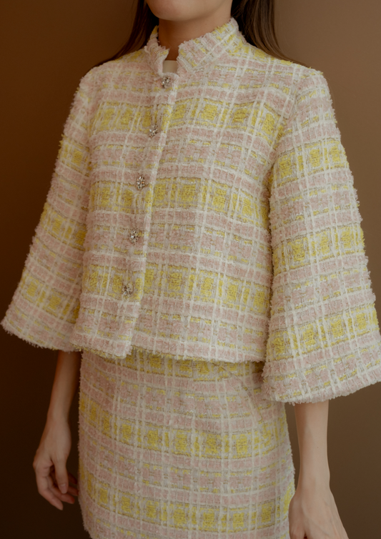 MACARON TWEED JACKET