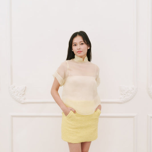 BUTTERBELLE ORGANZA TOP