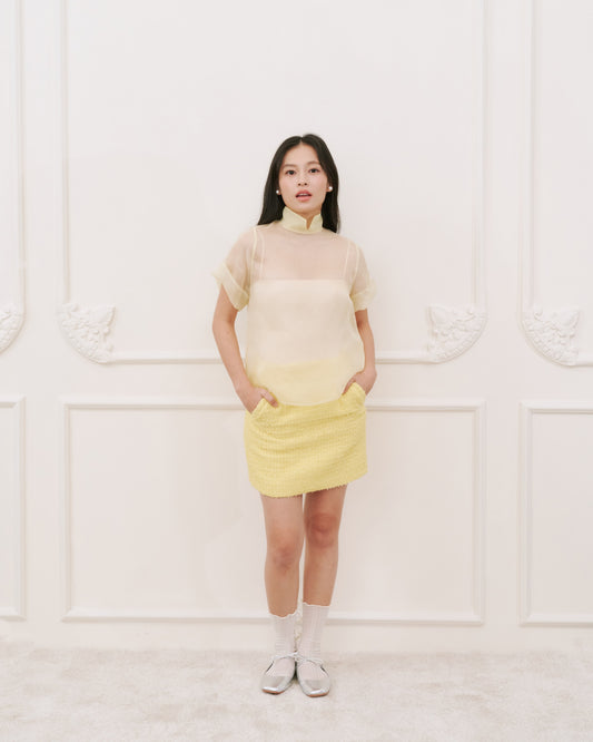 BUTTERBELLE ORGANZA TOP