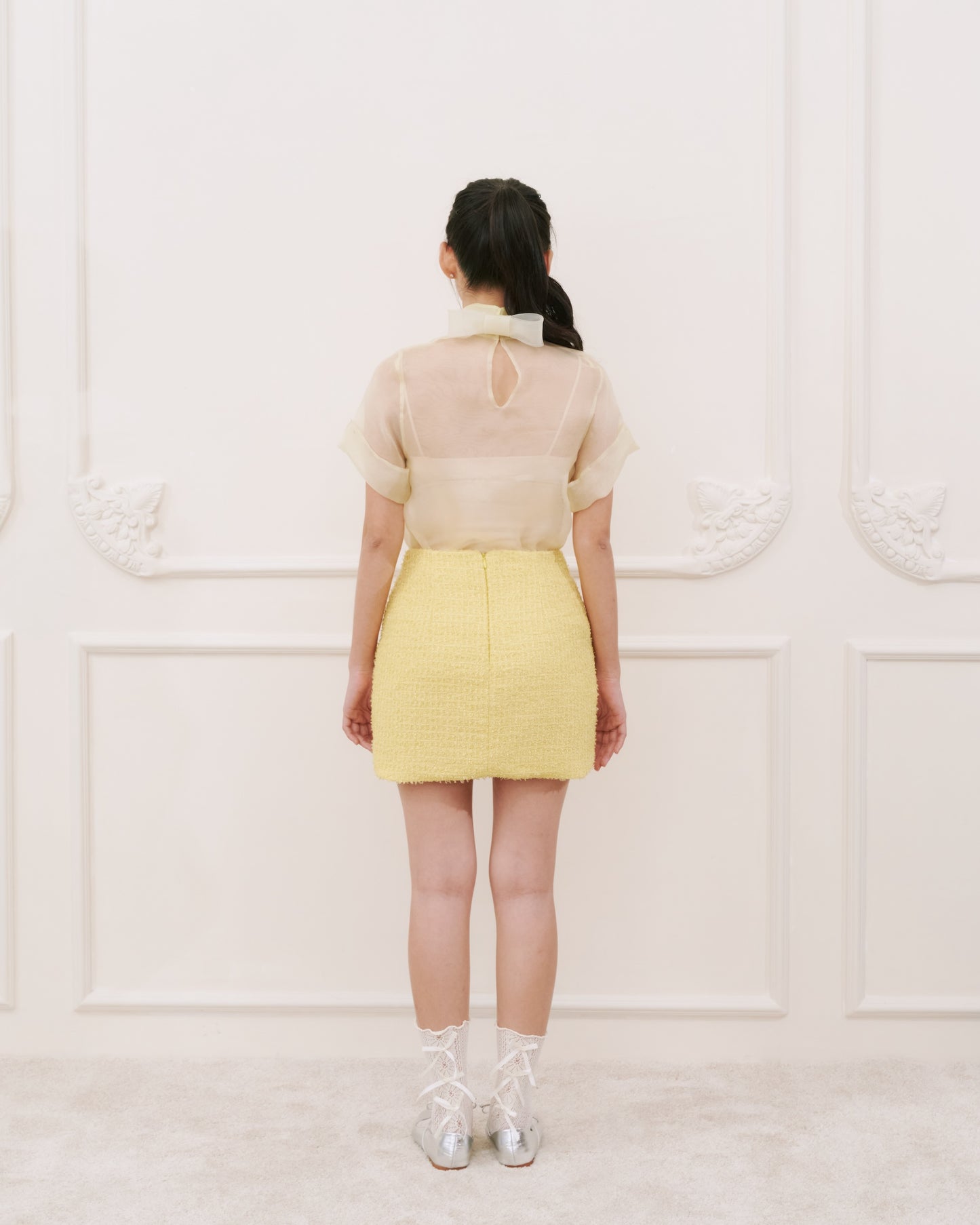 BUTTERBELLE ORGANZA TOP