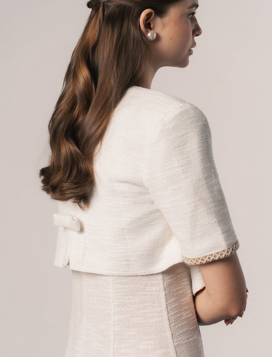 THE ALBA CROPPED JACKET